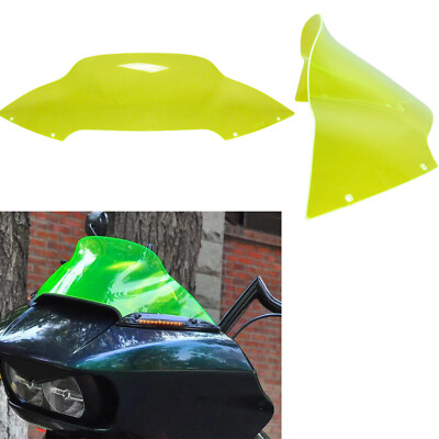 #ad 7.0quot; High Green Windshield Windscreen for Harley Road Glide Special Ultra 14 23 $89.95