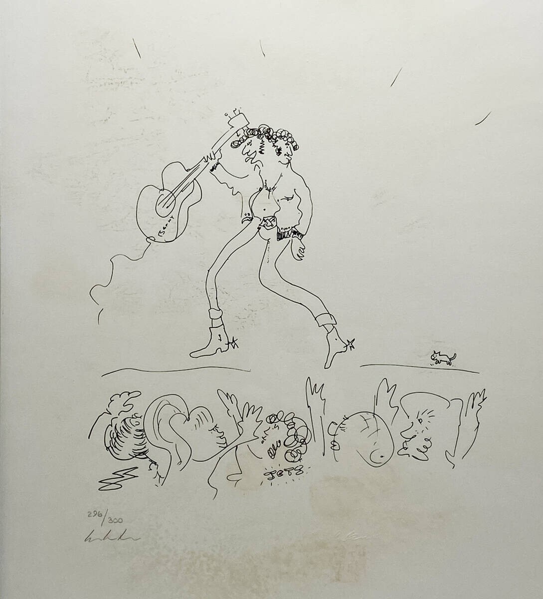 John Lennon, Limited Edition of 300, Lithograph, Signed by