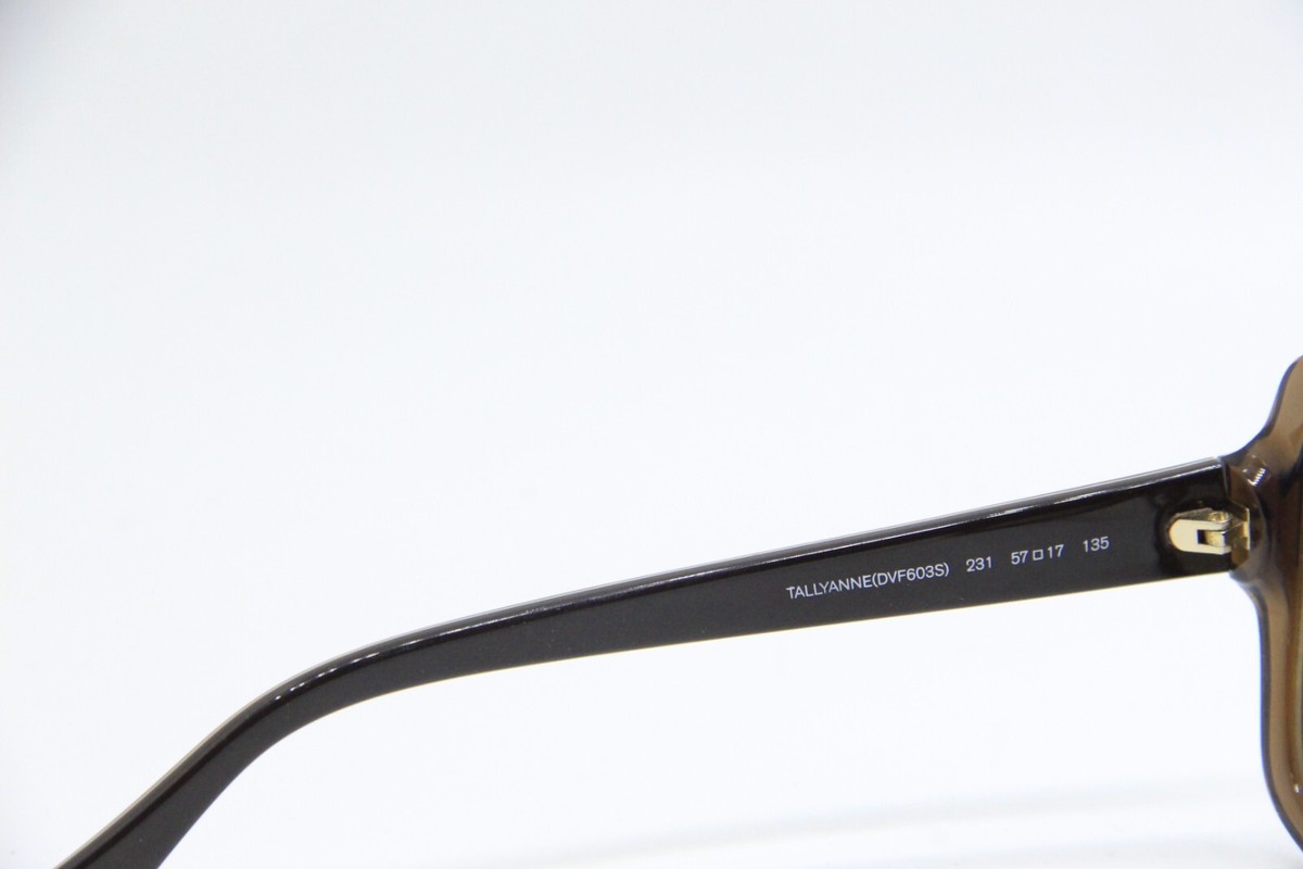 Diane Von Furstenberg DVF603S Tallyanne blk tort sunglasses New New Authentic Diane Von Furstenberg Sunglasses DVF603S No  main image 2