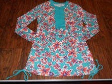 NEW Lands' End womens sun swim shirt top size XS extra small
