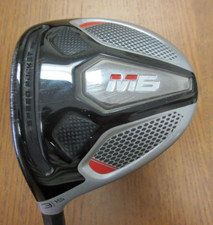 USED TAYLORMADE M6 15  Fairway Wood 3 Fubuki TM5 Graphite SR Flex LEFT HANDED
