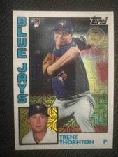 2019 Topps Update Silver Pack Chrome 1984 Trent Thornton Rookie #T84U-47