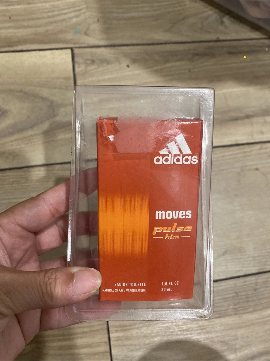 Adidas Moves Pulse for Him Men 1 oz EDT Spray Perfume cologne 1.0 original 30