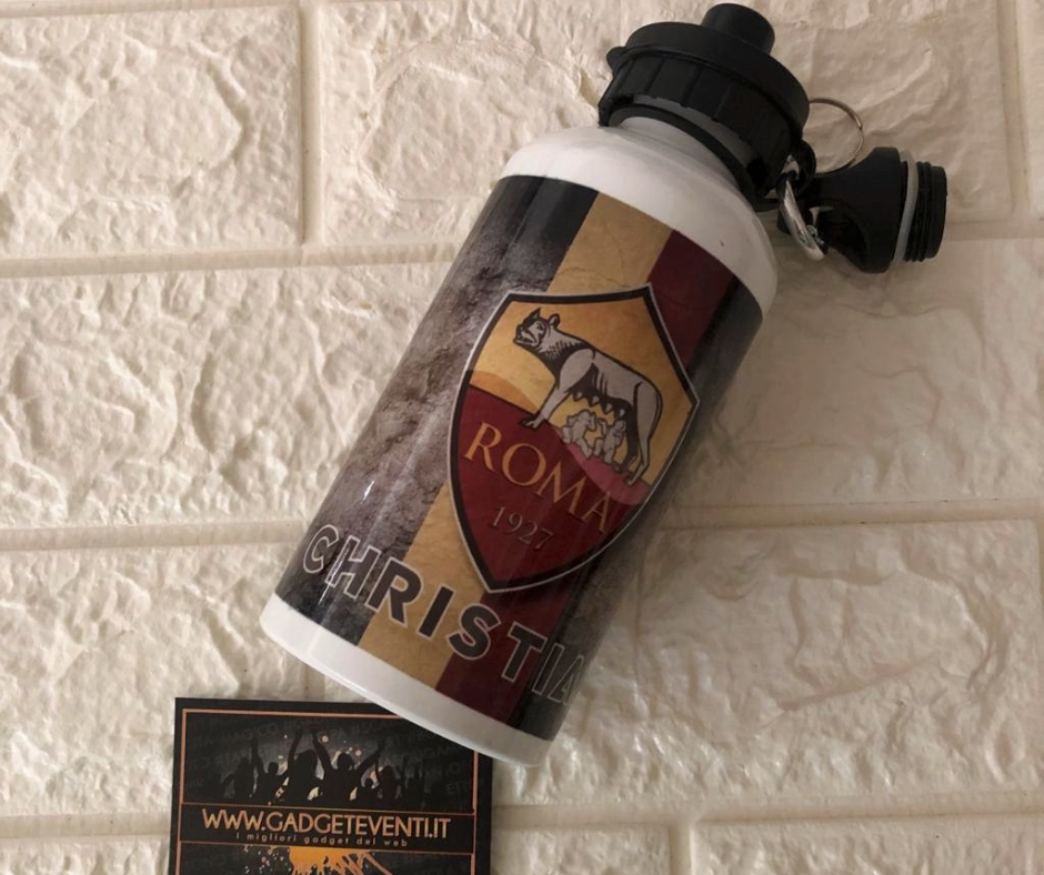 Borraccia In Alluminio Personalizzata Viola – Mondo Personalizzato - Foto 4