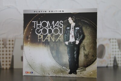 Thomas Godoj  Plan A ! DSDS Platin Edition Songbooklet 2 CDs  sehr gut erhalten