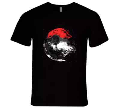 Pokeball Gaming Death Star Game Funny T Shirt Tee Gift New