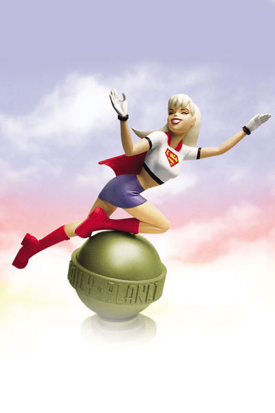 SUPERGIRL ANIMATED Cold-Cast Porcelain STATUE #1341/1500 DC Direct
