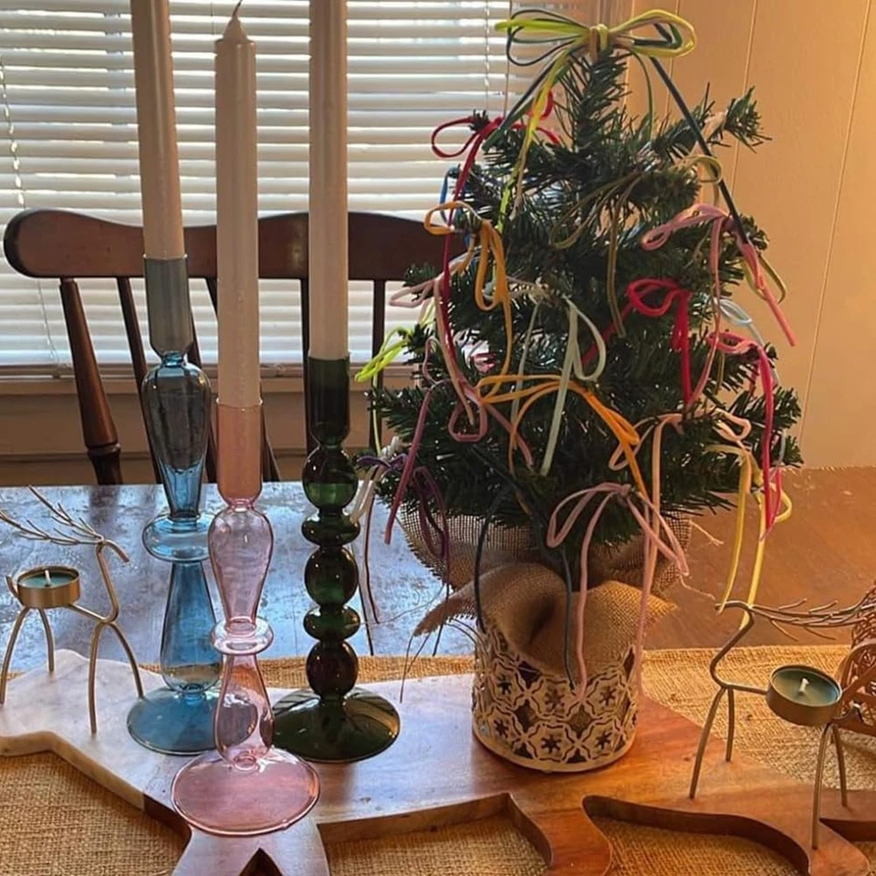 30 Yards 3/8" Velvet Ribbon Total 30 Colors Assorted Lots Bulk (Multicolored, 3/ - Image 3 of 4