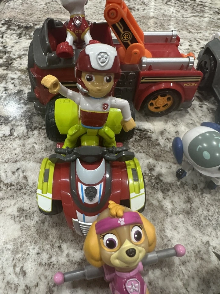 Mochilas de abertura Paw Patrol Robo Dog Ryder ATV Jungle Chickaletta filhotes poderosos - Imagem 2 de 4