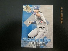 BO BICHETTE BLUE JAYS  2022 TOPPS WELCOME TO THE SHOW CARD #WTTS-43
