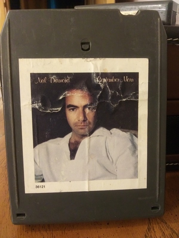 Neil Diamond "September Morning" 8 track tape REBUILT