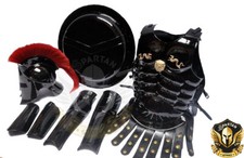 300 Roman Spartan Medieval King Halloween Helmet, Muscle Jacket Armour Shield x