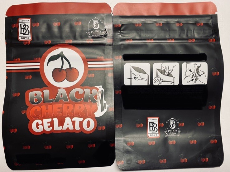 50 Pack 3.5g Gelato Zip Lock Bags | Resealable Storage | Fast US Shipping