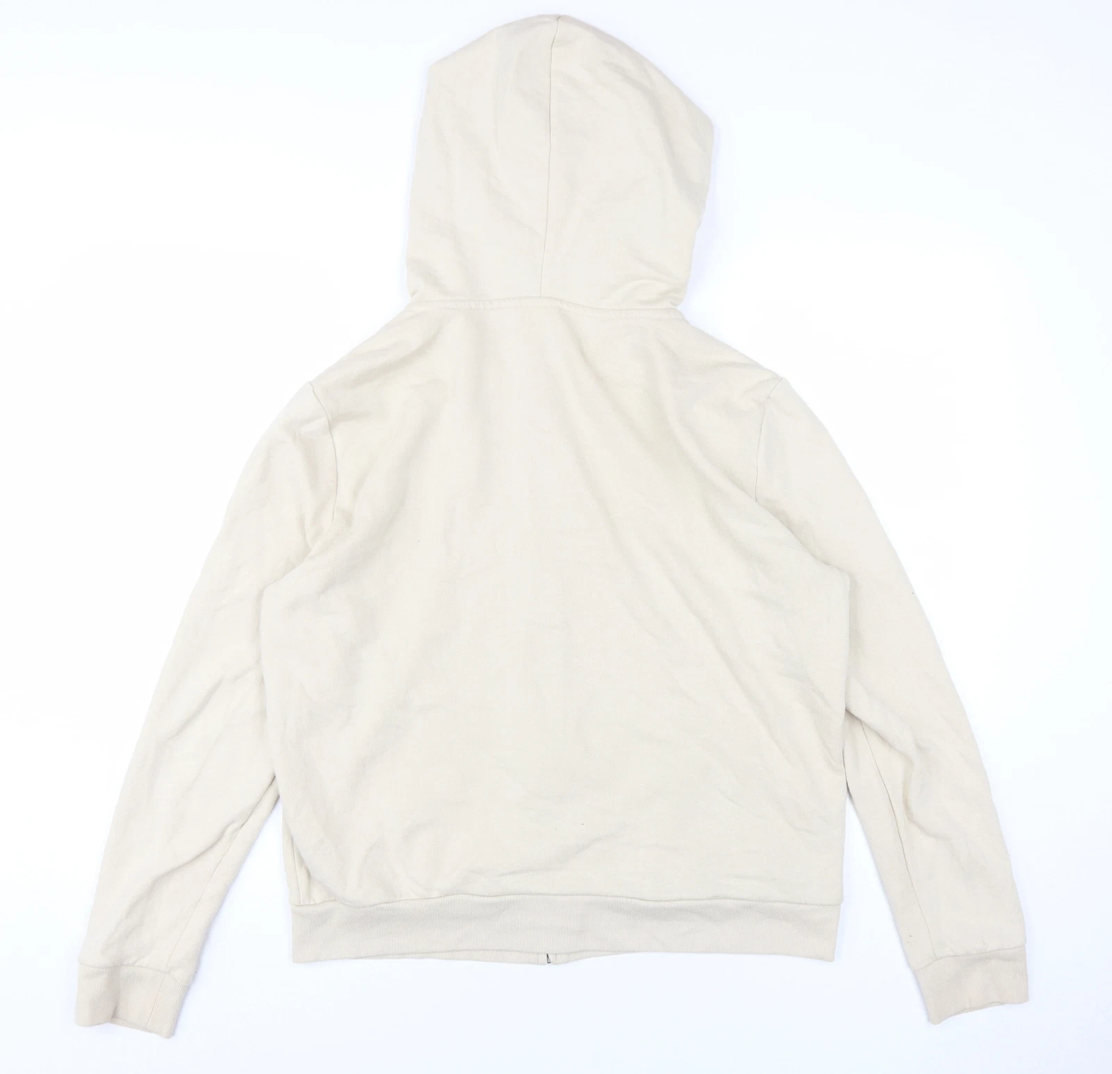 UNDERCOVER Victoria's Secret Felpa donna beige con cappuccio e zip intera L