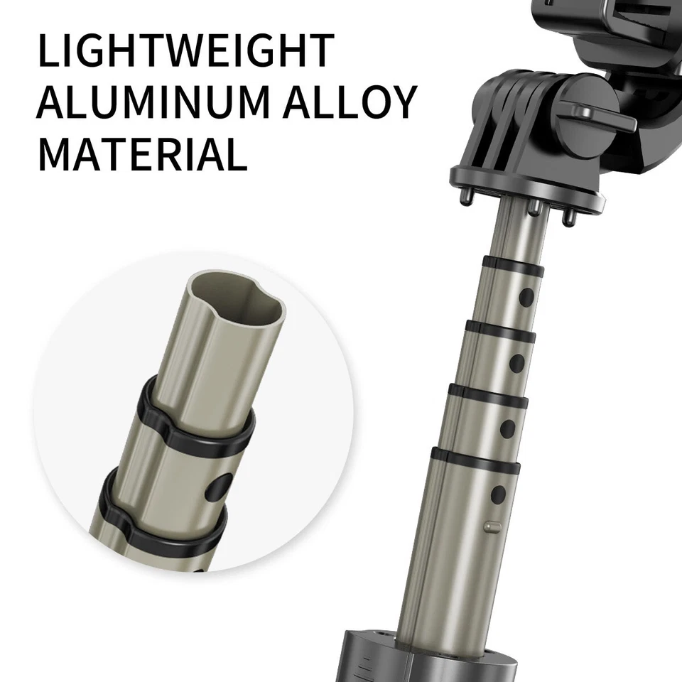 Штатив для селфи Bluetooth беспроводной пульт дистанционного управления поворот на 360° выдвижной - Изображение 4 из 4