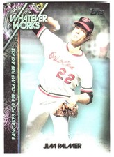 2015 Topps Update #WW-10 Jim Palmer Whatever Works