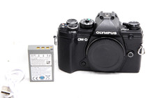 Olympus OM-D E-M5 Mark III 20MP 4K MFT Mirrorless Camera - Very Good Cond.
