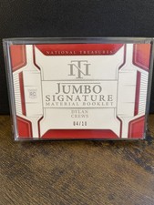 Dylan Crews 2025 Panini National Treasures Jumbo Signature Booklet /10 - RC
