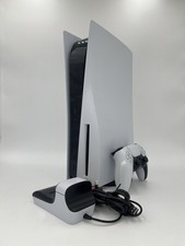 Sony PlayStation 5 Console, 825GB - White, Dualsense Controller - PS5