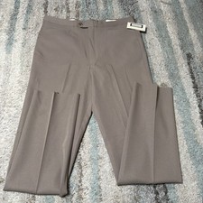 New Vintage 1970s SansABelt Golf Disco Pants Size 40 Unhemmed Made In USA