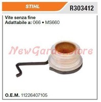 Endlos Schraube ÖL Pumpe Stihl KettensäGe 066 MS660 R303412
