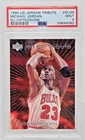 1996 UD Jordan Tribute MJ Impressions MICHAEL JORDAN Card PSA 9 MINT Pop 77