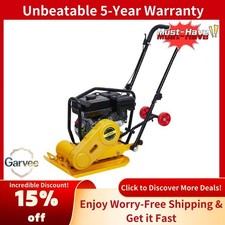 Plate Compactor 7HP, 4,200Lbs Force, 5,600 VPM for Soil & Gravel