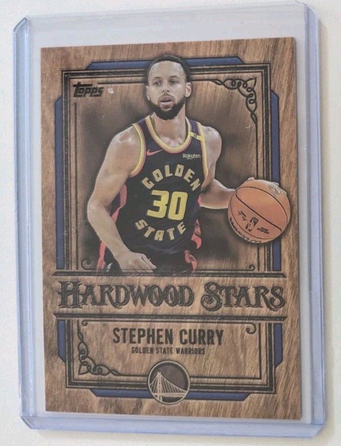 2025-26 Topps NBA Stephen Curry Hardwood Stars Case Hit Rare SSP GS Warriors