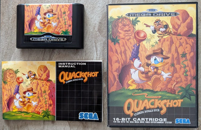 QuackShot starring Donald Duck-Sega - Mega Drive Spiel MEGADRIVE