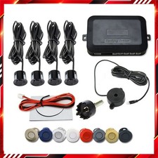 Risingon 12V Car Parking Sensor Kit 4 Sensors Buzzer Reverse Backup Radar