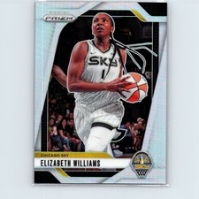 2024 Panini Prizm WNBA Elizabeth Williams #24 Silver Prizm Chicago Sky