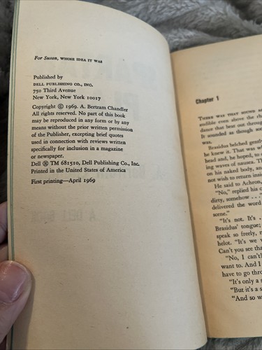 Spartan Planet︱A. Bertram Chandler︱Vintage Paperback Book︱1969 - Picture 4 of 4