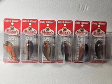 Mann's Bait Company Baby 1- (6 lures of Brown Craw)