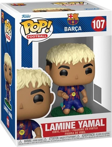 Funko Pop! Football Barca Lamine Yamal #107 Official Licensed with Protector