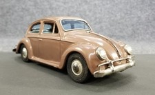 Bandai VW Volkswagen Beetle Tin Litho Friction Toy 8" long Made in Japan