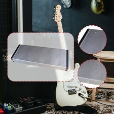 Electric Bass Case Storage Case Rectangle PU Leather Sturdy with Lock Latch