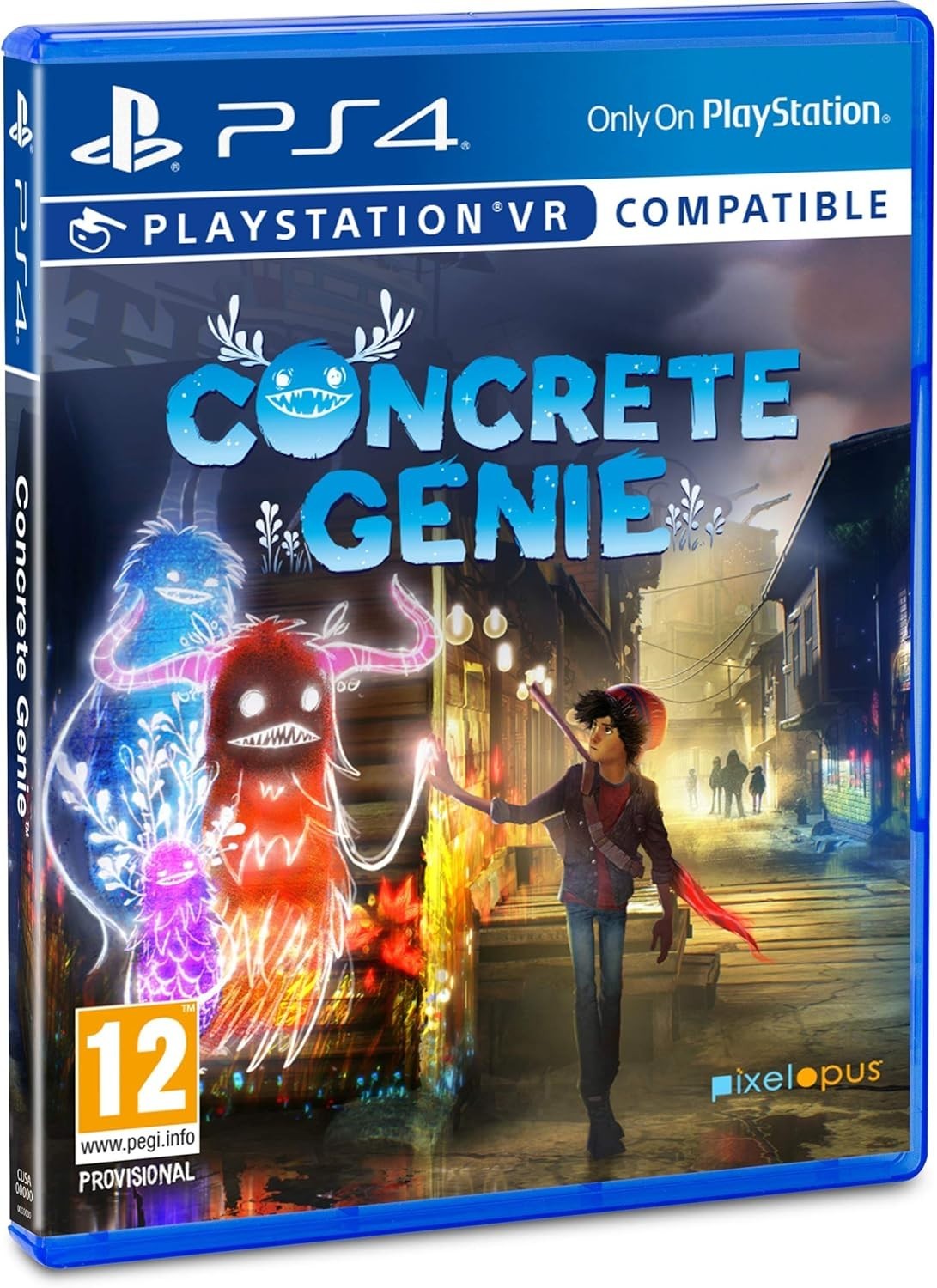 Concrete Genie PS4 Playstation 4 VR REQUIRED Excellent Condition
