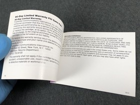 Phantom Fighter - Nintendo NES - Manual ONLY - Good - SAFE SHIP!