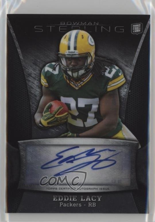 Eddie Lacy Bowman Sterling Autographs #BSAEL Base