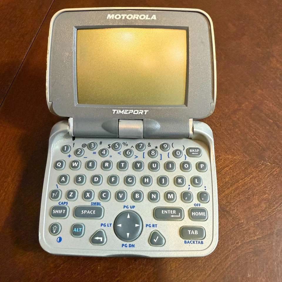 Vintage Motorola Timeport A06JFB5806AJ SkyTel Pager Communicator and cellular - Image 2 of 4