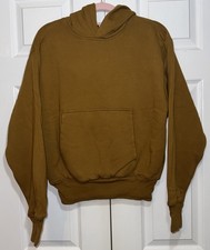 Yeezy x Gap Double Layered Adult Perfect Hoodie YZY Brown Size S NWOT