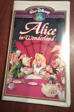 ALICE IN WONDERLAND WALT DISNEY MASTERPIECE COLLECTION 036 VHS