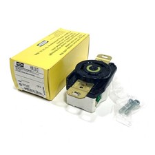 HBL2610 Hubbell Twist Lock Receptacle, 30A, 125V.
