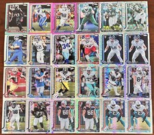 2025 Topps Chrome Football 333x # Refractor Pulsar Insert Rookie Lot - No Base!
