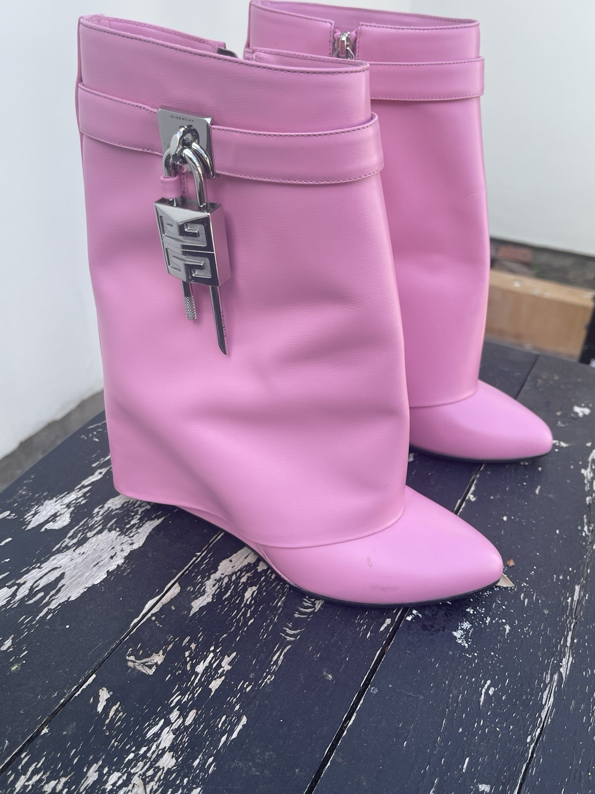 Givenchy shark Lock Ankle Boots - image 5