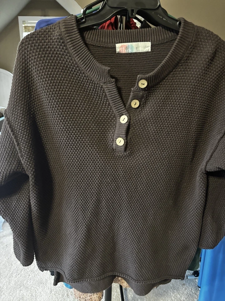 Conjunto de suéter e calça Free People FP Beach Hailee marrom XS Loungewear - Imagem 2 de 4