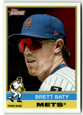 2025 Topps Heritage MLB Baseball No. 532 Brett Baty
