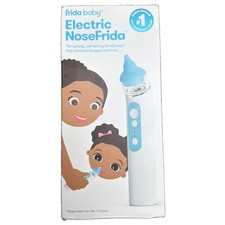 FridaBaby Electric NoseFrida Nasal Aspirator - White - Sealed New in Box