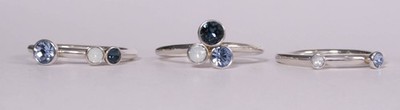 Elements Silver Damen Ring 925 Silber Stein Kristall Gr.52