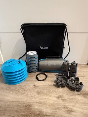 BlazePod Trainer Bundle (Pods, Charger, Case) with PodBases and Cone Adapters